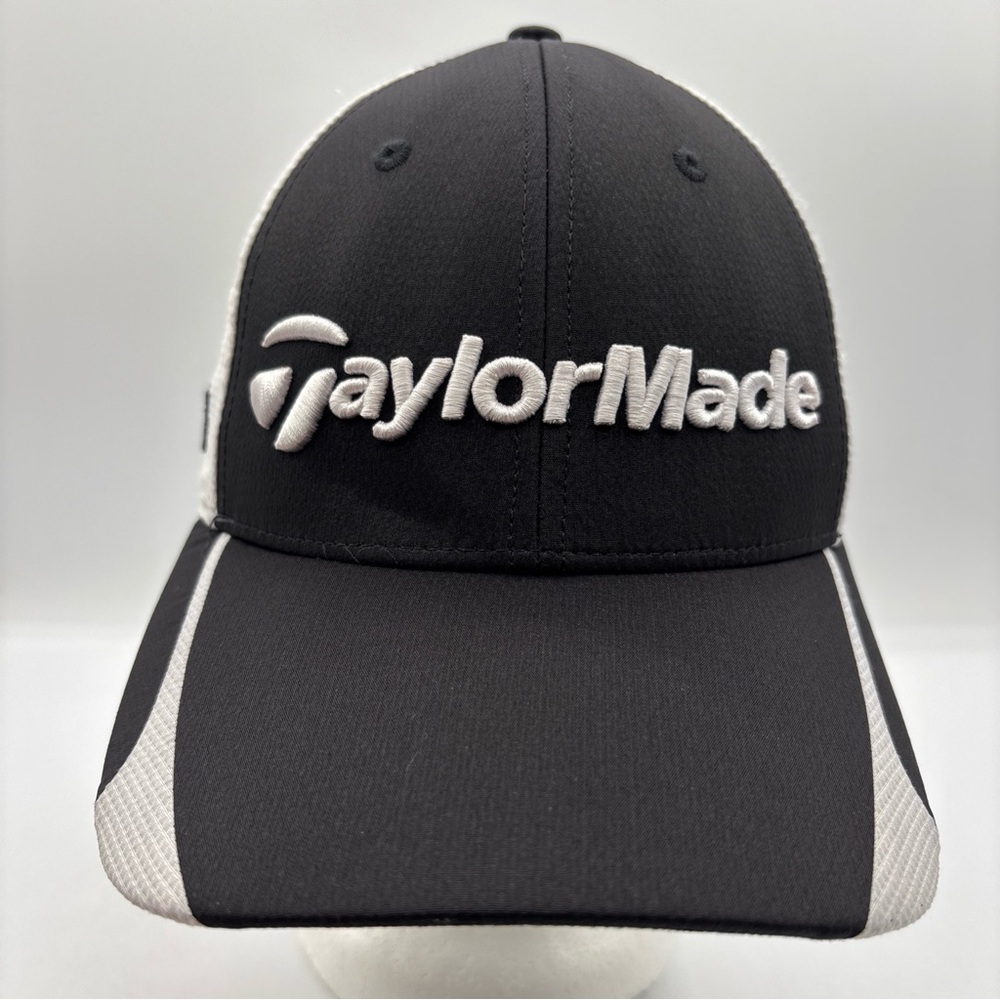 TaylorMade Tour Golf R11 Penta White/Black Adjustable Baseball Hat OSFM